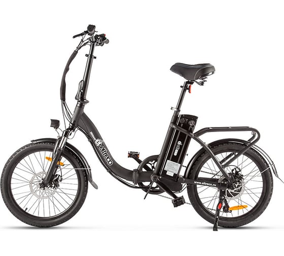 Велогибрид ELTRECO Wave 350W, black 019934-2031