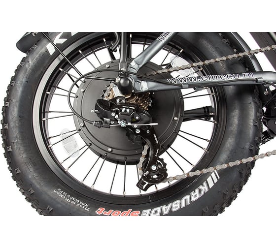 Велогибрид ELTRECO MULTIWATT, matt black 019936-1955