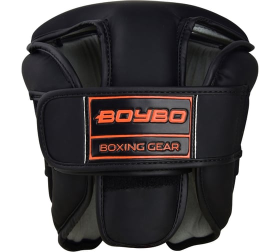 Шлем Boybo b-series черно-оранжевый,размер XL 4631147542601