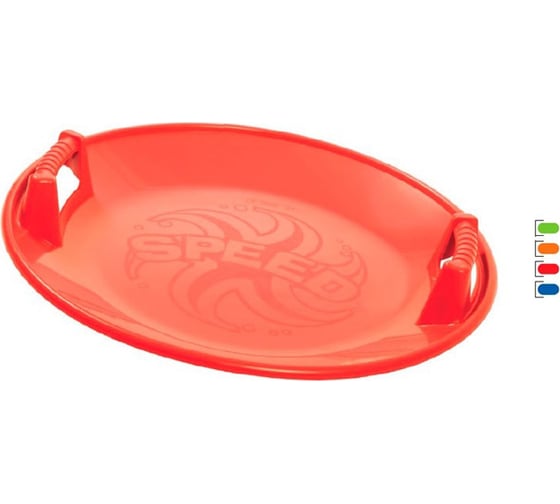 Ледянка Rusconnect Istl speed 665х130 мм, красный 612256 1