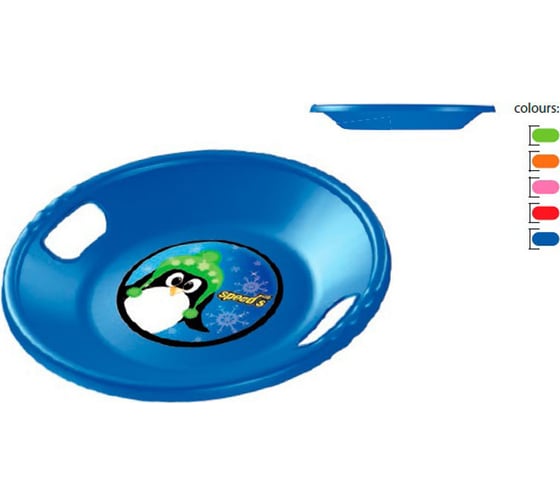 Ледянка Rusconnect Isto speed s 560х70 мм, синий 612054 1