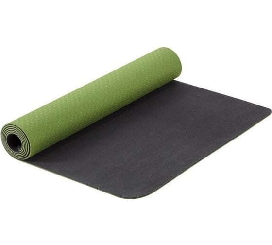 Коврик для йоги AIREX Yoga ECO Pro Mat, 183 см х 61 см х 4 мм, зеленый AA YOGAECOPMGN GN-18-00