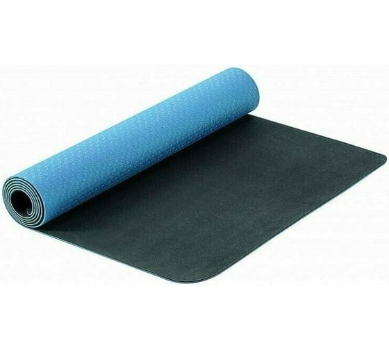 Коврик для йоги AIREX Yoga ECO Pro Mat, 183 cм х 61 см х 4 мм, синий AA YOGAECOPMBL BL-18-00