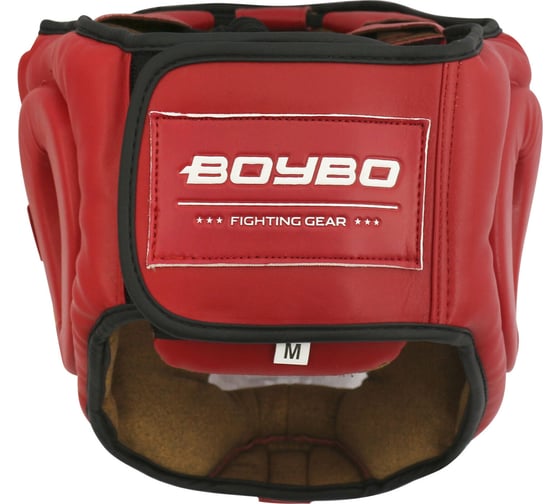 Шлем с пластиковым забралом Boybo flexy bp2006 красный, размер L 4631151779017