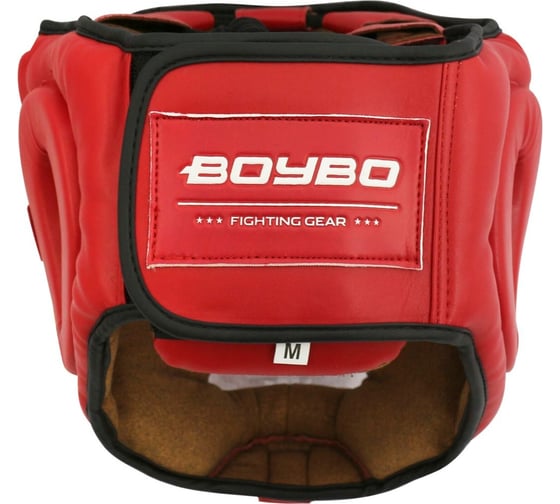 Шлем с пластиковым забралом Boybo flexy bp2006 красный, размер M 4631151779000