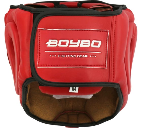 Шлем с пластиковым забралом Boybo flexy bp2006 красный, размер S 4631151778997