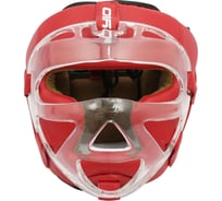 Шлем с пластиковым забралом Boybo flexy bp2006 красный, размер XL 4631151779024