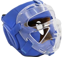 Шлем с пластиковым забралом Boybo flexy bp2006 синий, размер M 4631151778966