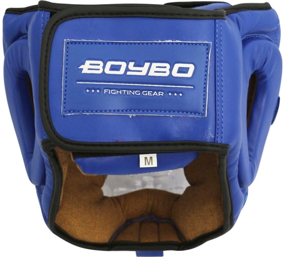 Шлем с пластиковым забралом Boybo flexy bp2006 синий, размер M 4631151778966