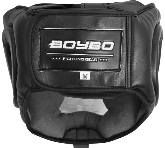 Шлем с пластиковым забралом Boybo flexy bp2006 черный, размер S 4631151778911