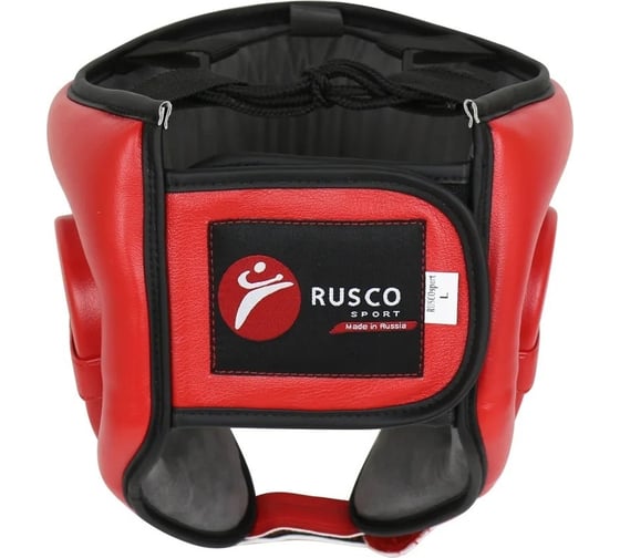 Шлем с усилением Ruscosport pro, красный, размер XS, одобрен фрб 4680062712910