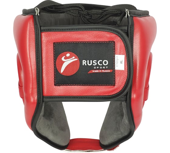 Шлем с усилением Ruscosport красный, размер S 4680062712880