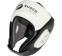 Шлем с усилением Ruscosport черно-белый, размер S 4680062713689