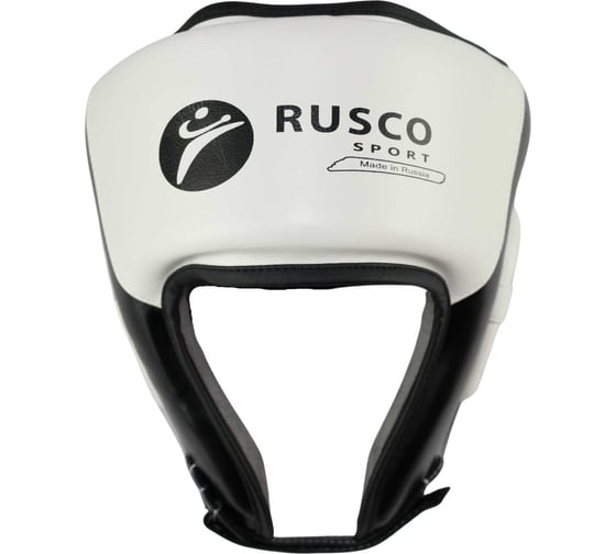 Шлем с усилением Ruscosport черно-белый, размер XL 4680062713726 1