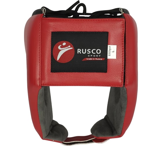 Шлем Ruscosport, красный, размер L 4680062712644