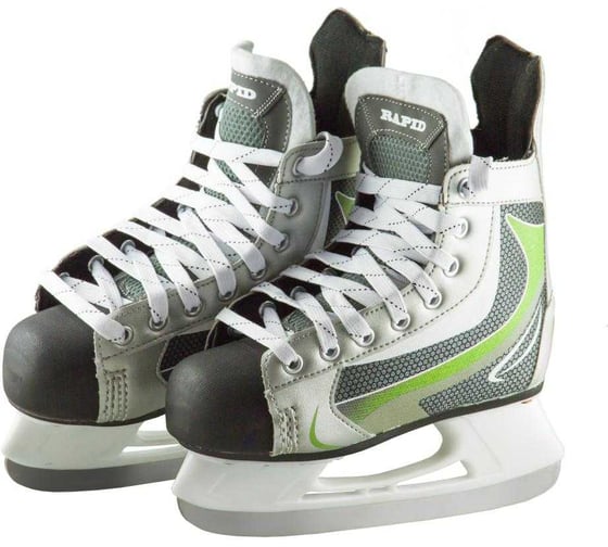 Хоккейные коньки ATEMI AHSK-17.05 RAPID GREEN р.41 00-00001139