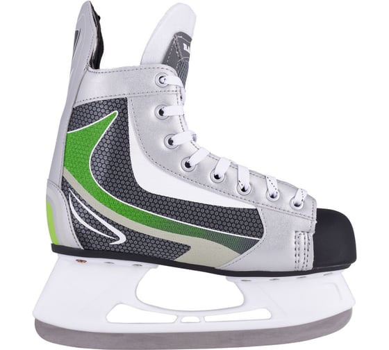 Хоккейные коньки ATEMI AHSK-17.05 RAPID GREEN р.41 00-00001139