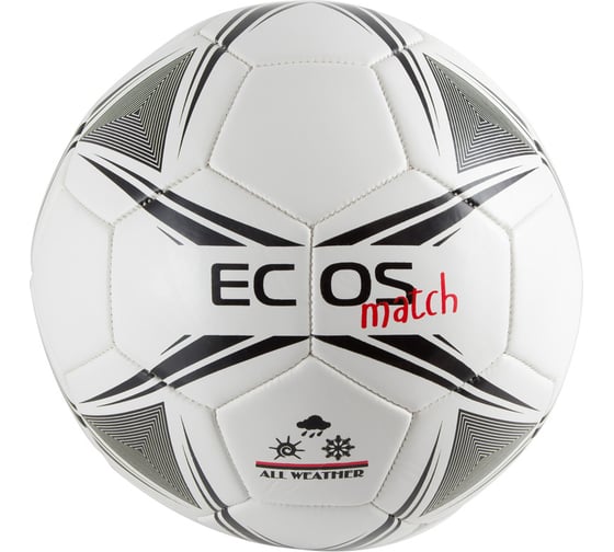 Футбольный мяч Ecos микс цветов 998194