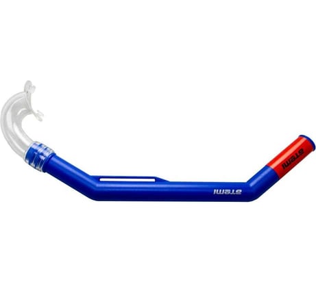 Трубка для плавания ATEMI р. S, синий 310 00000047761