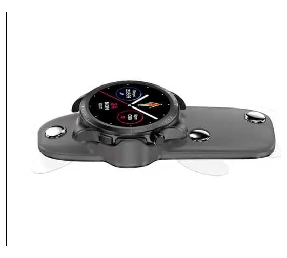 Умные часы ZDK E420 leather black E420lb