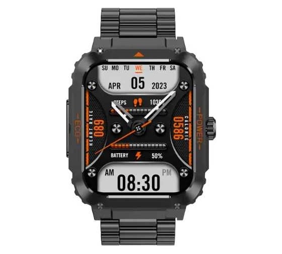 Умные часы ZDK ET550 black/steel ET550bs
