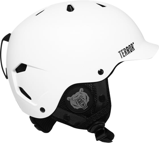 Шлем TERROR freedom white, размер L/59-62, белый 4665308794691