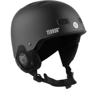 Шлем TERROR park black, размер M/56-59, черный 4665308798620