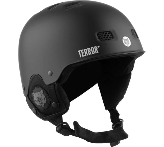 Шлем TERROR park black, размер L/59-62, черный 4665308798637