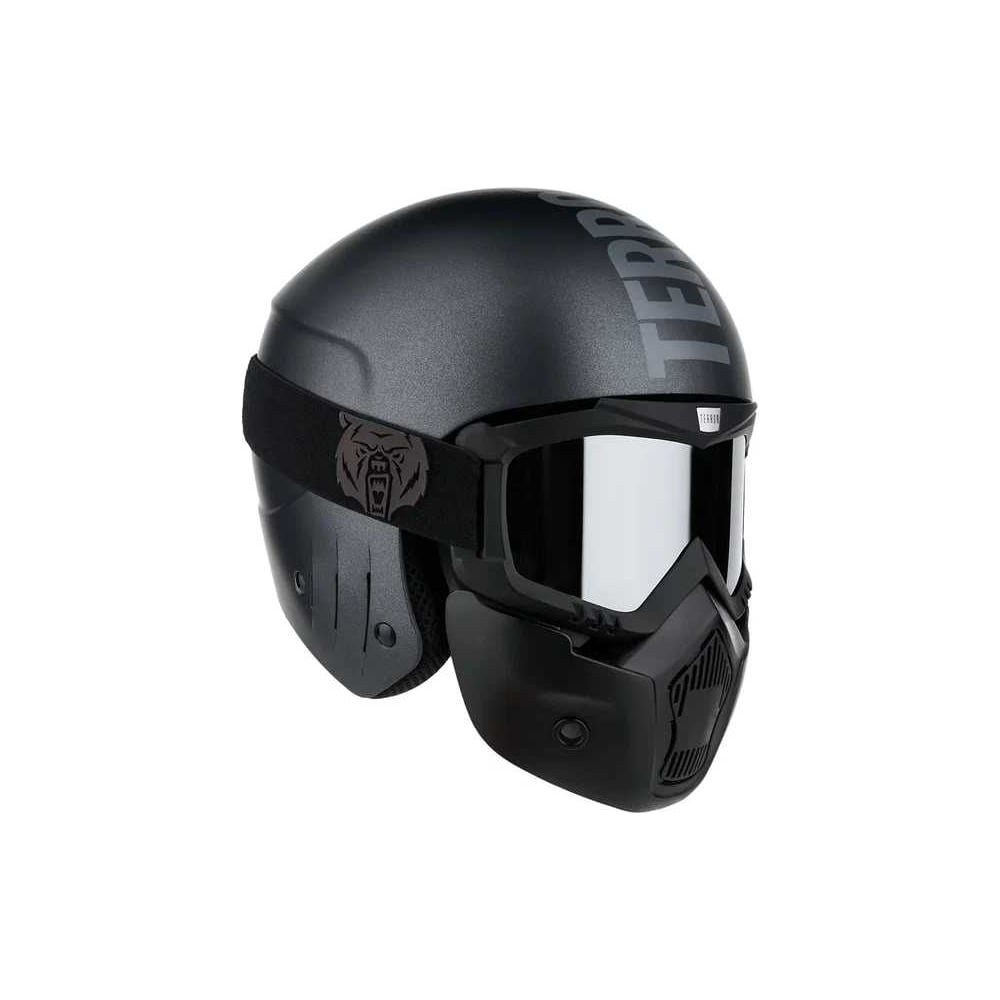 Шлем TERROR aviator kit black, размер L/59-62, черный 4665308794592 -  выгодная цена, отзывы, характеристики, фото - купить в Москве и РФ