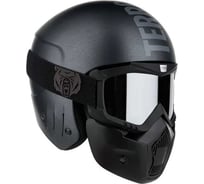 Шлем TERROR aviator kit black, размер M/56-59, черный 4665308794608