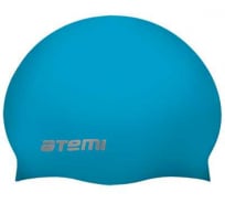 Силиконовая шапочка для плавания ATEMI SC303 голубая 00000095792