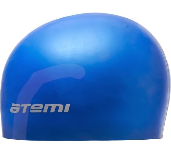 Силиконовая шапочка для плавания ATEMI SC302 синяя 00000095791