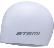 Силиконовая шапочка для плавания ATEMI SC308 белая 00000095797