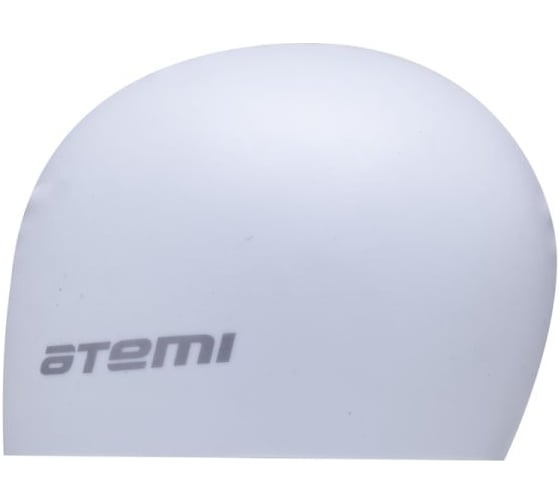 Силиконовая шапочка для плавания ATEMI SC308 белая 00000095797