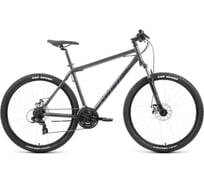 Велосипед FORWARD SPORTING 29 2.0 D, 29 8 скоростей, рост 19, 2023г, черный/темно-серый RB3R98140XBKDGY