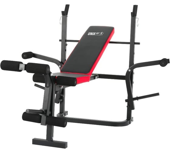 Силовая скамья со стойками UNIXFIT BENCH 120M BSBN120M