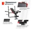 Силовая скамья со стойками UNIXFIT BENCH 120M BSBN120M 5