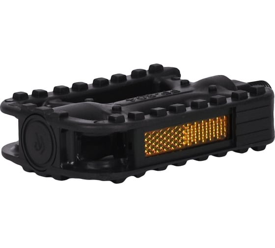 Педали Feimin FP-806,109х84мм,1\2", база пластик, стальная ось, 12мм, рамка пластик, 324гр, черные H000008017