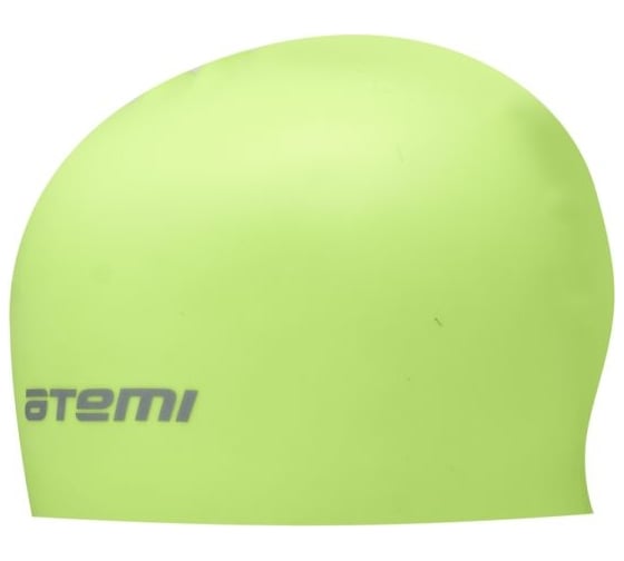 Силиконовая шапочка для плавания ATEMI RC305 б/м, неоново-жёлтая 00-00002571