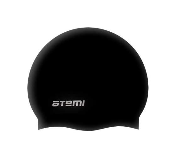 Силиконовая шапочка для плавания ATEMI SC301 черная 00000095790