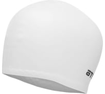 Силиконовая шапочка для плавания ATEMI LC-01 для длинных волос, белая 00-00001513