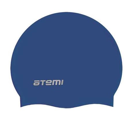Детская шапочка для плавания ATEMI TC302 тонкий силикон, синяя 00-00002576