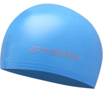 Детская шапочка для плавания ATEMI TC303 тонкий силикон, голубая 00-00002577
