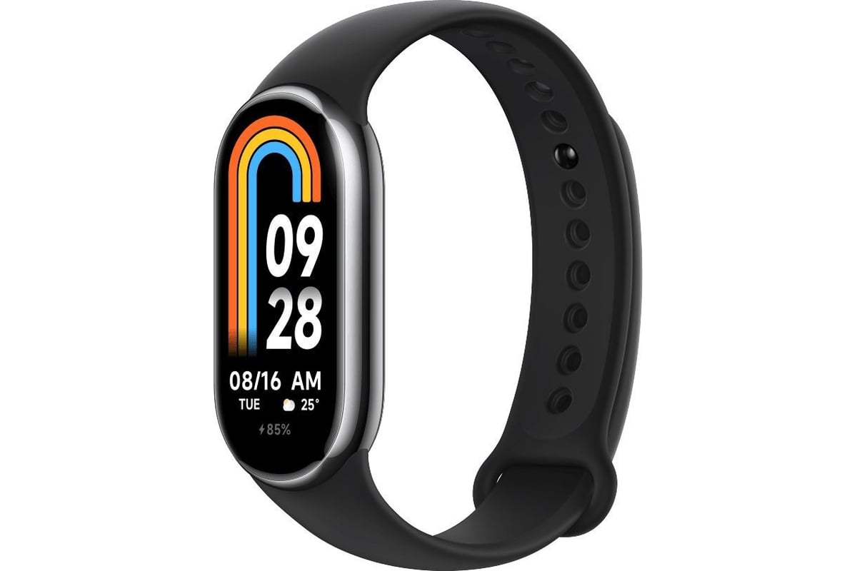 Фитнес-браслет Xiaomi Smart Band 8 Graphite Black BHR7165GL - выгодная  цена, отзывы, характеристики, фото - купить в Москве и РФ