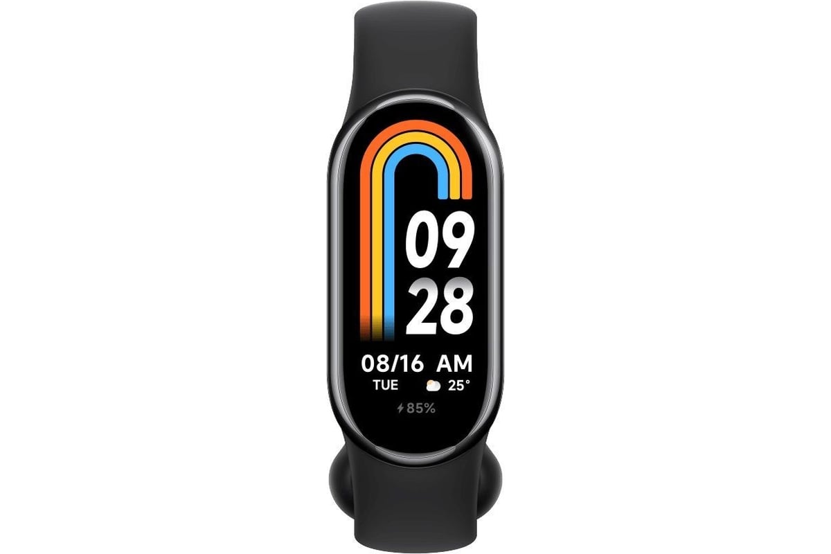 Фитнес-браслет Xiaomi Smart Band 8 Graphite Black BHR7165GL - выгодная  цена, отзывы, характеристики, фото - купить в Москве и РФ