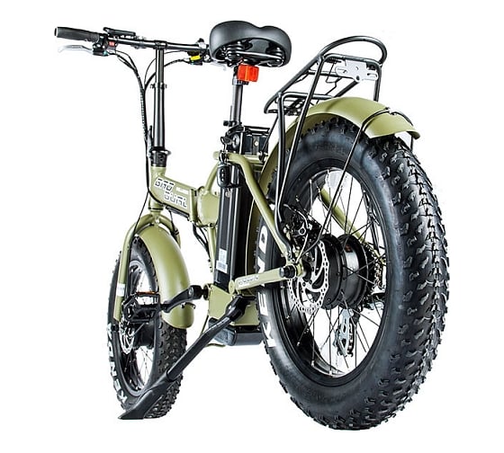 Велогибрид WELLNESS BAD DUAL, army green 019938-1950