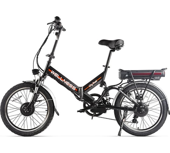 Велогибрид WELLNESS CITY DUAL, matt black 008344-1951