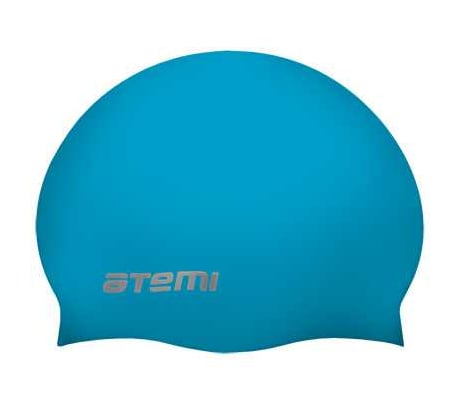 Шапочка для плавания ATEMI TC403 тонкий силикон, голубой 00000098092