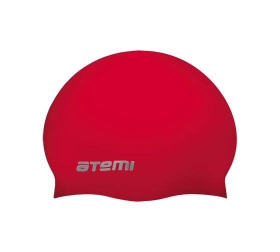 Силиконовая шапочка для плавания ATEMI SC309 красная 00-00002573 1