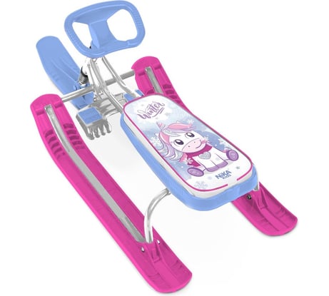 Снегокат Nika Игрушка Тимка спорт 1 ТС1-М ТС1-М/ЕР с единорогом